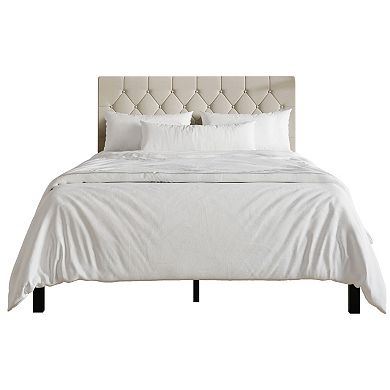Linen Upholstered Bed