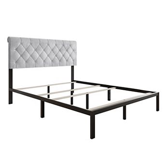 Linen Upholstered Bed