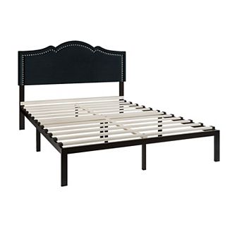 Linen Platform Bed