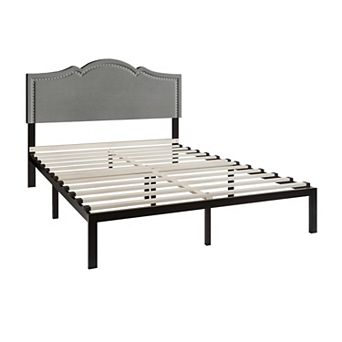 Linen Platform Bed
