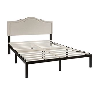 Linen Platform Bed