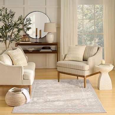 Nourison Vintage Washables Non-Slip Indoor Area Rug