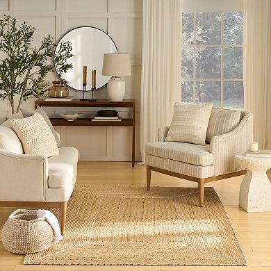 Nourison Terrazzo Jute Farmhouse Indoor Area Rug