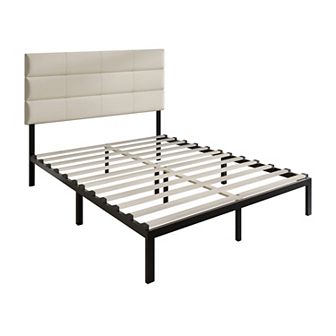 Linen Platform Bed