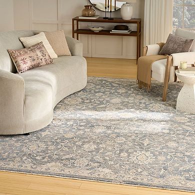 Nourison Harbor Vintage Floral Indoor Area Rug