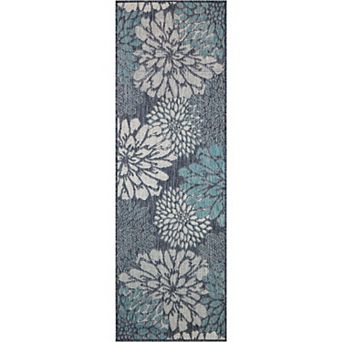 Nourison Garden Oasis Tropical Bloom Indoor/Outdoor Rug