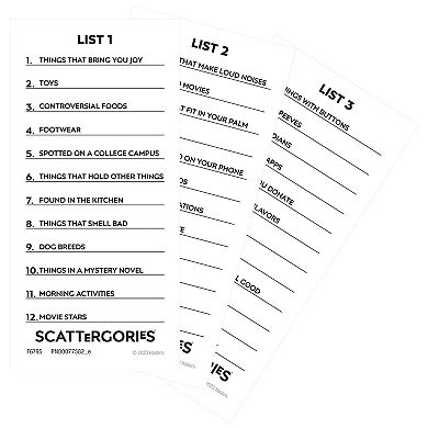 Classic Scattergories Game by Hasbro
