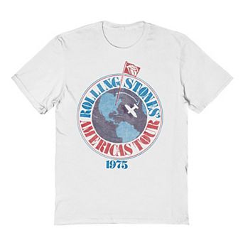 Men's Rolling Stones Americas Tour 1975 Graphic Tee