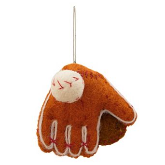 St. Nicholas Square® Wool Baseball Christmas Ornament