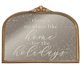 Home for the Holidays Ornate Wall Mirror