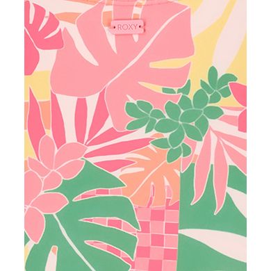 Girls 7-16 Roxy 2-Piece Tropical One Piece & Skirt Swim Set