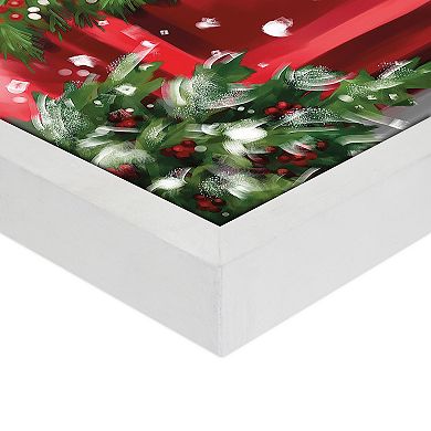 Pet Holiday Truck Canvas Wall Art