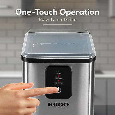 Igloo 26-lbs. Compact Self-Cleaning Countertop Ice Maker