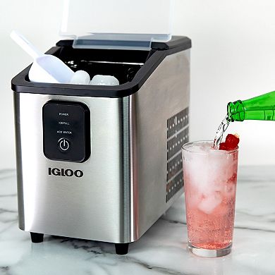 Igloo 26-lbs. Compact Self-Cleaning Countertop Ice Maker