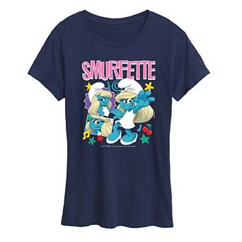 Women's Smurfs Smurfette Graphic Tee