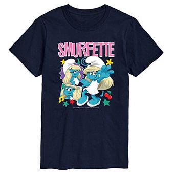 Big & Tall Smurfs Smurfette Graphic Tee