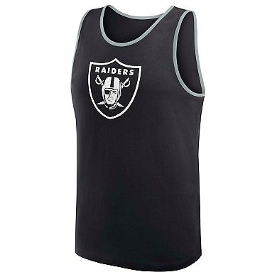 Men's Logo Athletic Black Las Vegas Raiders Unmatched Success Tank Top