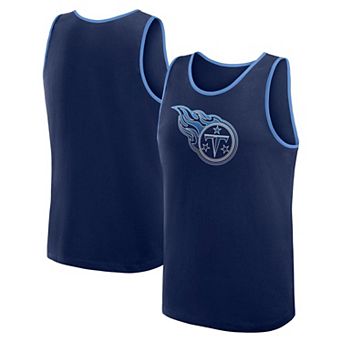 Men's Navy Tennessee Titans Unmatched Success Tank Top