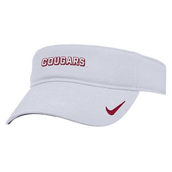 Men's Nike White Washington State Cougars 2025 On-Field Ace Performance Adjustable Visor
