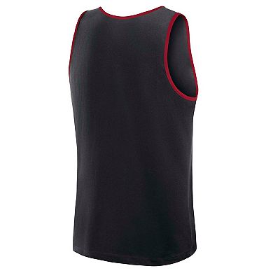 Men's Logo Athletic Black Atlanta Falcons Unmatched Success Tank Top