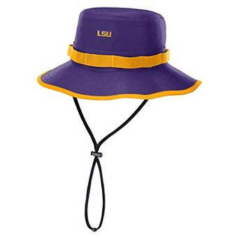 Men's Nike Purple LSU Tigers 2025 Sideline Apex Boonie Bucket Hat