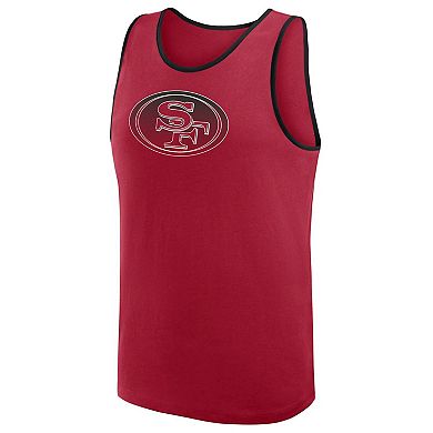 Men's Logo Athletic Scarlet San Francisco 49ers Unmatched Success Tank Top