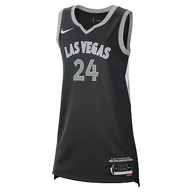 Unisex Nike Jewell Loyd Black Las Vegas Aces Explorer Edition Victory Jersey