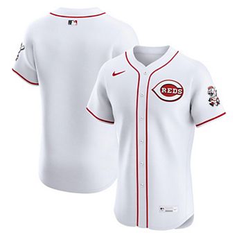 Men's Nike White Cincinnati Reds Home Elite Jersey