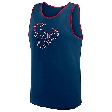 Men's Navy Houston Texans Unmatched Success Tank Top