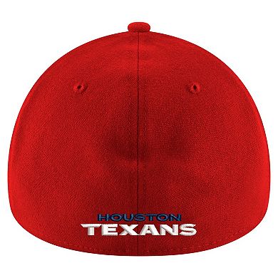 Men's New Era Red Houston Texans Standard 39THIRTY Flex Hat