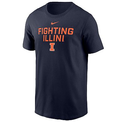 Men's Nike Navy Illinois Fighting Illini Local Performance T-Shirt