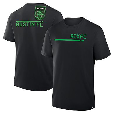 Men's Fanatics Black Austin FC Corner Kick Legacy T-Shirt