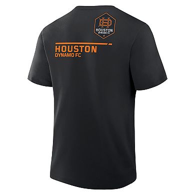 Men's Fanatics Black Houston Dynamo FC Corner Kick Legacy T-Shirt