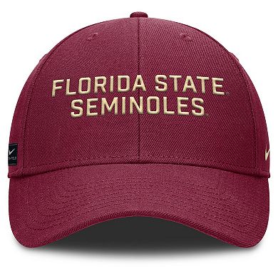 Men's Nike Garnet Florida State Seminoles Rise Practice Adjustable Hat