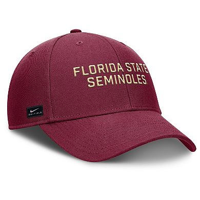 Men's Nike Garnet Florida State Seminoles Rise Practice Adjustable Hat