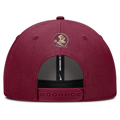Men's Nike Garnet Florida State Seminoles Rise Practice Adjustable Hat