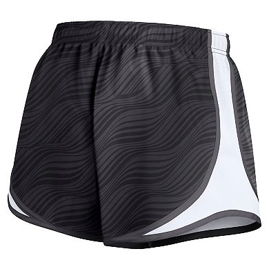 Women's Nike Anthracite San Francisco 49ers Tempo Performance Shorts