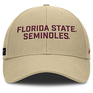 Men's Nike Gold Florida State Seminoles Rise Practice Adjustable Hat