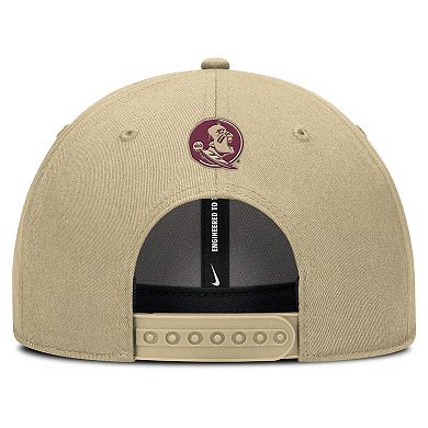 Men's Nike Gold Florida State Seminoles Rise Practice Adjustable Hat