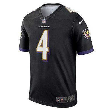 Men's Nike Zay Flowers Black Baltimore Ravens Legend Player Performance Top