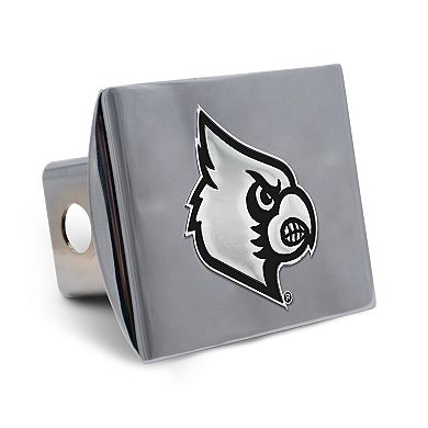 WinCraft Louisville Cardinals Premium Metal Chrome Hitch Cover