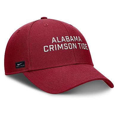 Men's Nike Crimson Alabama Crimson Tide Rise Practice Adjustable Hat