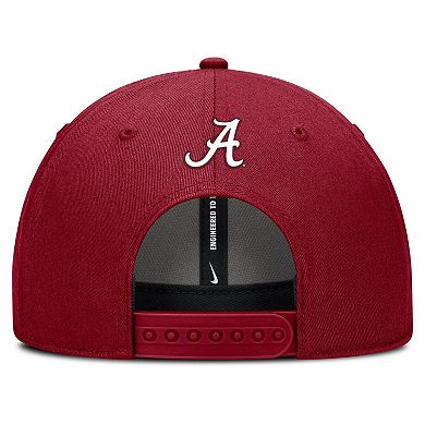 Men's Nike Crimson Alabama Crimson Tide Rise Practice Adjustable Hat