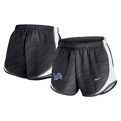Women's Nike Anthracite Detroit Lions Tempo Performance Shorts