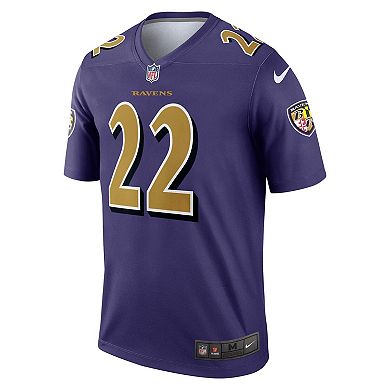 Men's Nike Derrick Henry Purple Baltimore Ravens Legend Player Performance Top