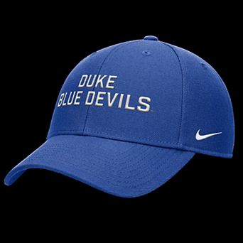 Men's Nike Royal Duke Blue Devils Rise Practice Adjustable Hat