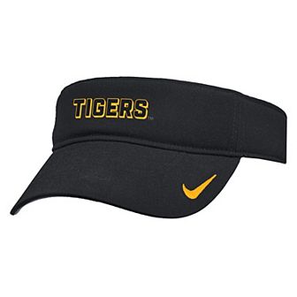 Men's Nike Black Missouri Tigers 2025 On-Field Ace Performance Adjustable Visor