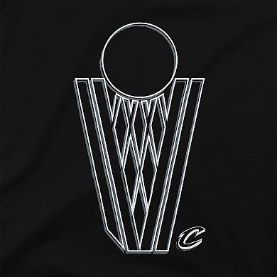Men's Stadium Essentials Black Cleveland Cavaliers Mono Element T-Shirt