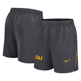 Men's Nike Gray LSU Tigers Primetime Woven Victory Performance Shorts