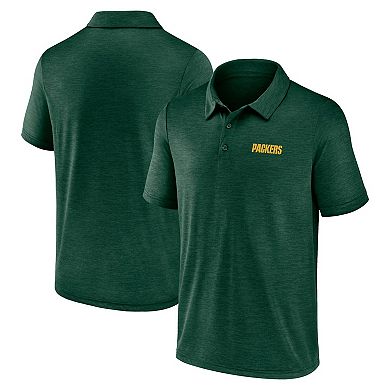 Men's Logo Athletic Green Green Bay Packers Unstoppable Polo